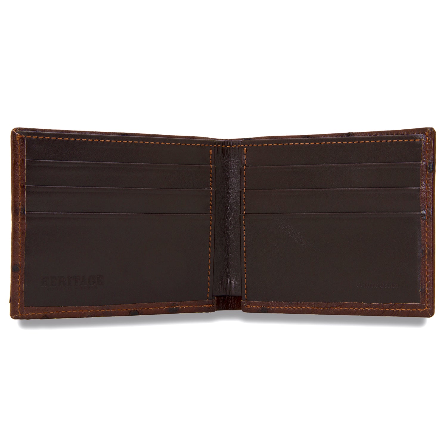 Full Quill Ostrich Wallets