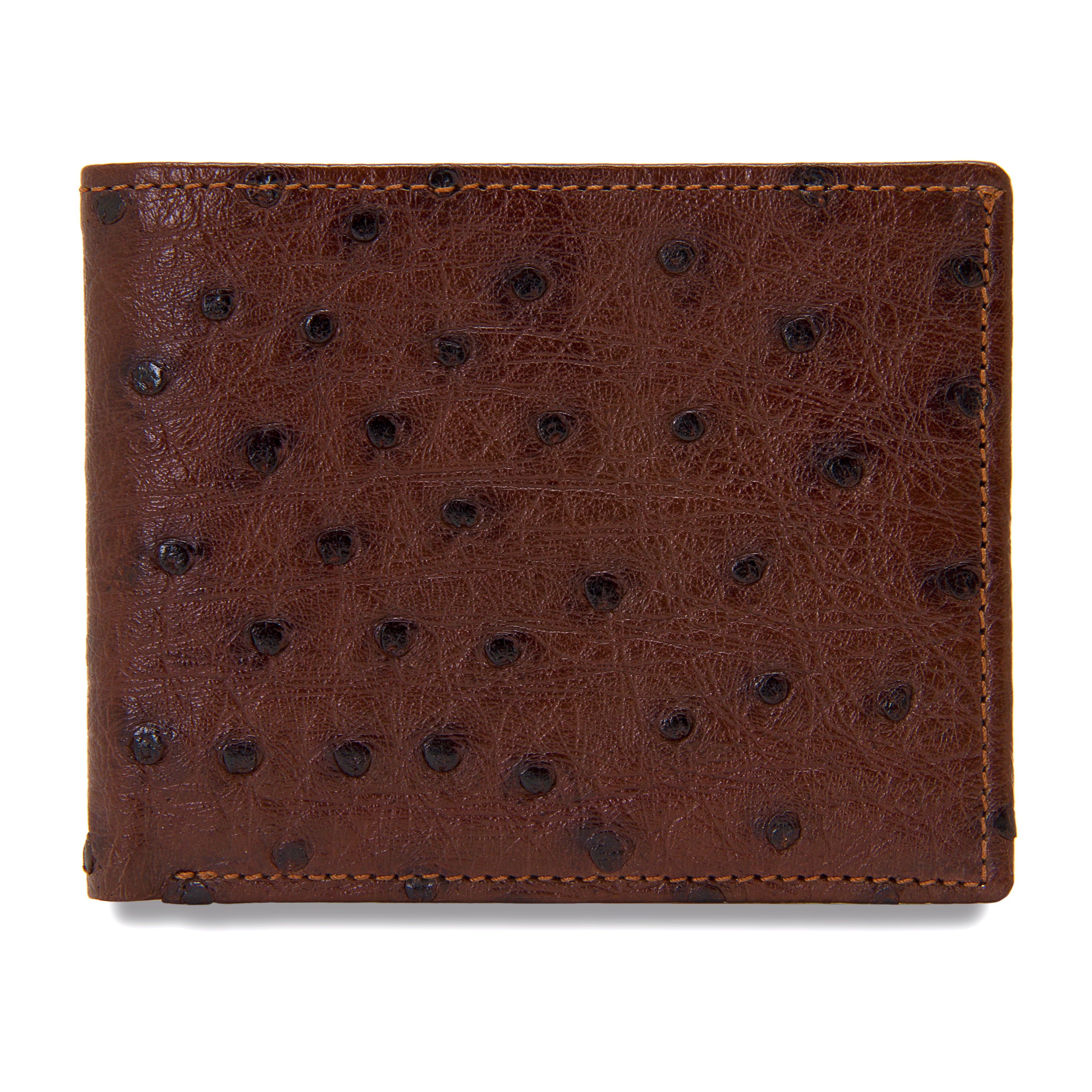 Wallet in Brown Ostrich - Heritage Boot