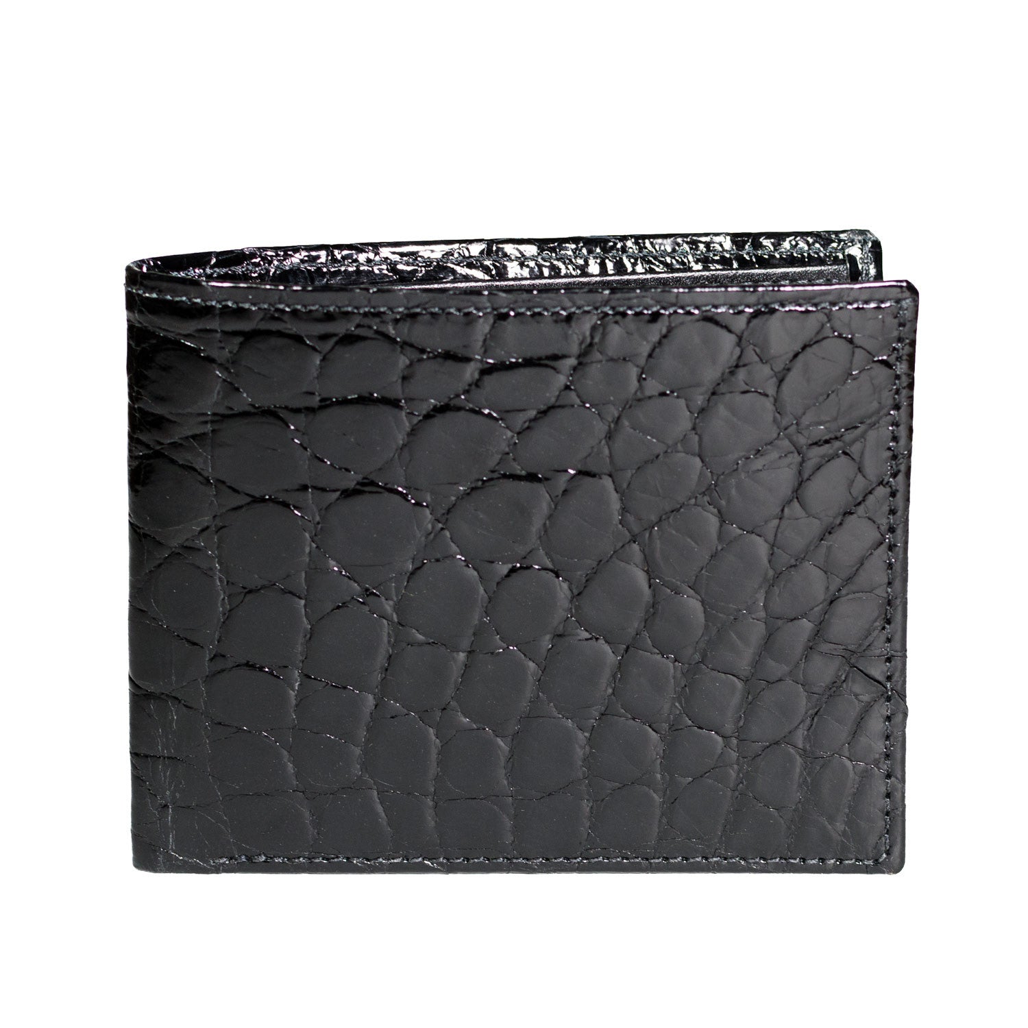 Men's Wallet ANTORINI Excellence in Black Genuine Crocodile